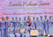 Harumkan Daerah, DWP Mura Juara Pertama Paduan Suara Provinsi Kalteng