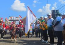 Karnaval Budaya Hari Jadi Ke-23 Kabupaten Murung Raya Meriah