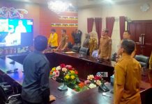 Pemkab Murung Raya Ikuti Rapat Nasional Bahas Inflasi