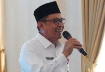 Pemkab Barut Ikuti Zoom Meeting Peluncuran Kope rasi Merah Putih