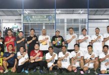 Pererat Silaturahmi, Pemkab Barut dan FKPD Gelar Sparing Futsal