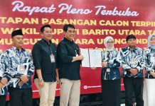 Shalahuddin-Felix Resmi Ditetapkan sebagai Bupati dan Wakil Bupati Barito Utara