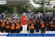 Bunda PAUD Barito Utara Ajak Anak-Anak Hidup Sehat Lewat Kampanye 7 Kebiasaan Hebat