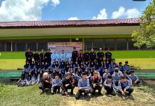 Tingkatkan Kesadaran, BPBD Murung Raya Gelar Sosialisasi Bencana untuk Pelajar