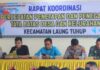 Pemkab Murung Raya Gelar Rakor Percepatan Penetapan Batas Desa di Kecamatan Laung Tuhup