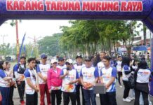 Fun Run Murung Raya Hebat 2025 Resmi Dibuka, Ribuan Warga Padati Alun-Alun Jorih Jerah