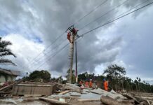 PLN UID Sulselrabar Kirim Kloter Kedua Tim Khusus ke Aceh