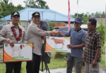 Bupati Salurkan Bantuan Sarana Pertanian dan Peternakan di Desa Rimba Sari