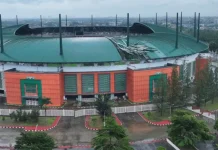 Stadion Pakansari Dipastikan Siap Tuan Rumah Pegadaian Championship Meski Sempat Diterpa Puting Beliung