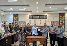 DPRD Barito Utara Teken MoU dengan Kemenkumham Kalteng untuk Tingkatkan Kualitas Perda