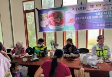 Sinergi CSR PT BEK, PAMA Ikut Sukseskan Pengecekan Kesehatan Gratis di Benangin