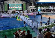 Uskup Mgr. Aloysius Sutrisnaatmaka Tahbiskan 4 Imam Baru, Bupati: Perkuat Kerukunan Umat