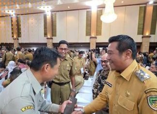 Hadiri Rakornas, Wakil Bupati Barito Utara Bahas Antisipasi Kekeringan Ekstrem