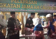 Pelepasan Jemaah Haji Barito Utara Berlangsung Khidmat, Bupati Shalahuddin Sampaikan Pesan