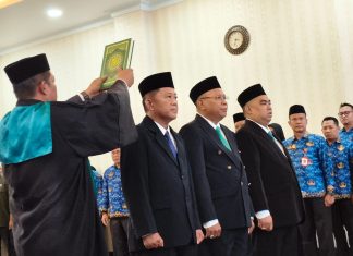 H Gogo Resmi Ditunjuk Jadi Dirut Perusda Batara Membangun, Bupati Shalahuddin: PAD Kita Bisa Dua Kali Lipat