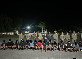 Satpol PP Barito Utara Melaksanakan Patroli, 14 Orang OTT Diproses