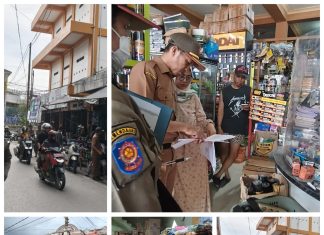 Kurangnya Kesadaran Pedagang, Satpol PP Barito Utara Gencarkan Sosialisasi di Muara Teweh