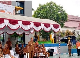 Bupati Barito Utara Pimpin Apel Sensus Ekonomi 2026, Soroti Pentingnya Akurasi Data