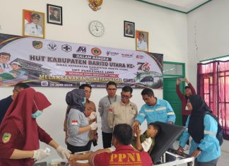 Sambut HUT ke-76 Barito Utara, PT SMM Gelar Sunatan Massal di Lemo