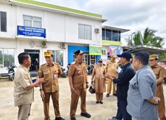 Bupati Barito Utara Lakukan Sidak ke PDAM, SPBU Perusda, dan RSUD Muara Teweh