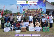 Dukung Restocking 76.000 Bibit Ikan, Ketua DPRD Barito Utara Ajak Masyarakat Jaga Ekosistem Perairan