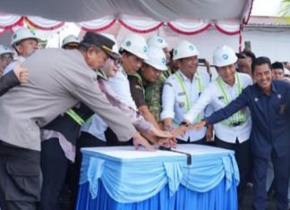 Penataan Kawasan Kumuh di Kelurahan Lanjas Dimulai, Bupati Resmikan Groundbreaking