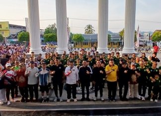 Lepas Kontingen O2SN 2026, Bupati Shalahuddin Berpesan Atlet Bertanding dengan Sportif