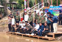 Ketua Komisi II DPRD Barito Utara Apresiasi Program Restocking Ikan Peringati HUT ke-76 Barito Utara