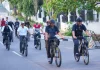 Gowes Bersama di CFD Muara Teweh, DPRD Apresiasi Antusiasme dan Kebersamaan Warga