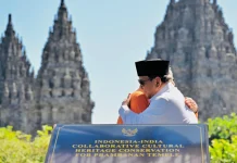 Momen Hangat Prabowo dan PM Modi di Candi Prambanan Curi Perhatian Warga dan Diaspora India