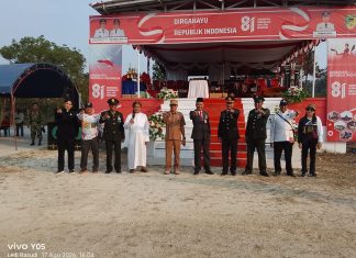 HUT ke-81 RI Semarak di Teweh Selatan, Perkuat Sinergi dan Kebersamaan