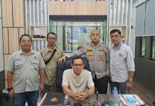 PWI Barito Utara Audiensi dengan Kapolres, Bahas Penguatan Kemitraan Pers dan Polri
