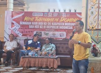 Susilo: Turnamen Domino Jadi Ajang Memperkuat Keakraban Masyarakat