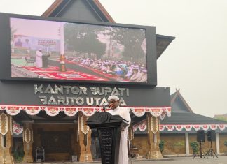Sholat Istisqa Digelar, Bupati Ingatkan Pentingnya Rendah Hati dan Menjaga Alam