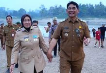 Bupati Shalahuddin Tinjau Gosong Destinasi Unik di Sungai Bengaris
