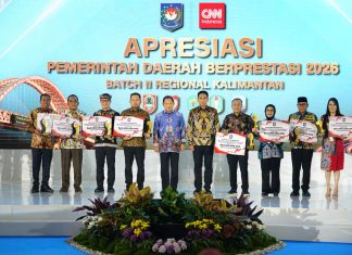 Wabup Barut Hadiri Apresiasi Pemda Berprestasi Regional Kalimantan Batch II
