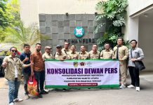 Kunjungi Dewan Pers di Jakarta, PWI Barito Utara Perkuat Sinergi