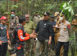 Respons Karhutla, Bupati dan Forkopimda Turun ke Lapangan Cek Titik Api