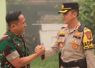 Rayakan HUT ke-81 TNI, Polres Barito Utara Hadirkan Kejutan