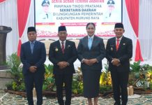 Pesan Heriyus: Sekda Baru Wajib Hadirkan Kinerja Terbaik