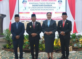 Pesan Heriyus: Sekda Baru Wajib Hadirkan Kinerja Terbaik